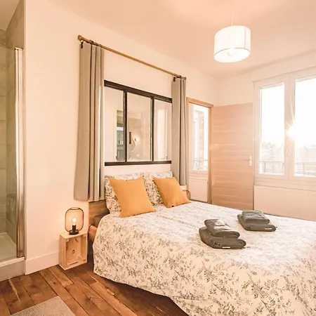 Charme De L'ancien Pour Cet Entierement Renove Rue Jeanne D'arc Apartman *